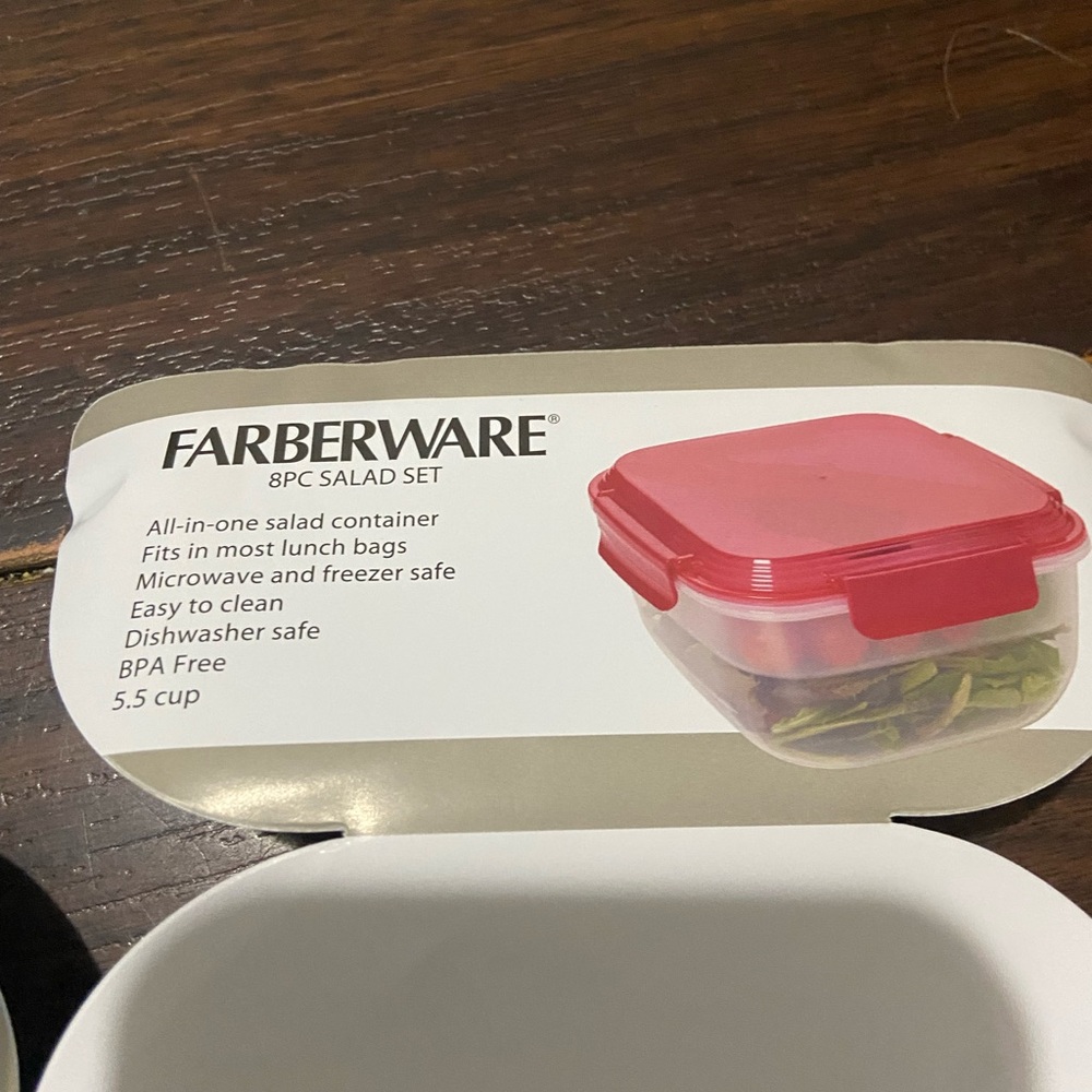 Farberware 8 PC Set Food Storage Container - Picture 7 of 10
